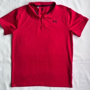 Under Armour Kids' Vibrant Red Polo